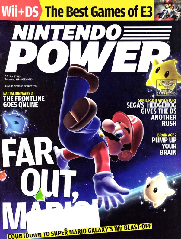 Nintendo Power Issue 220 (October 2007) cover